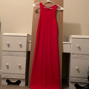 Long Red Dress